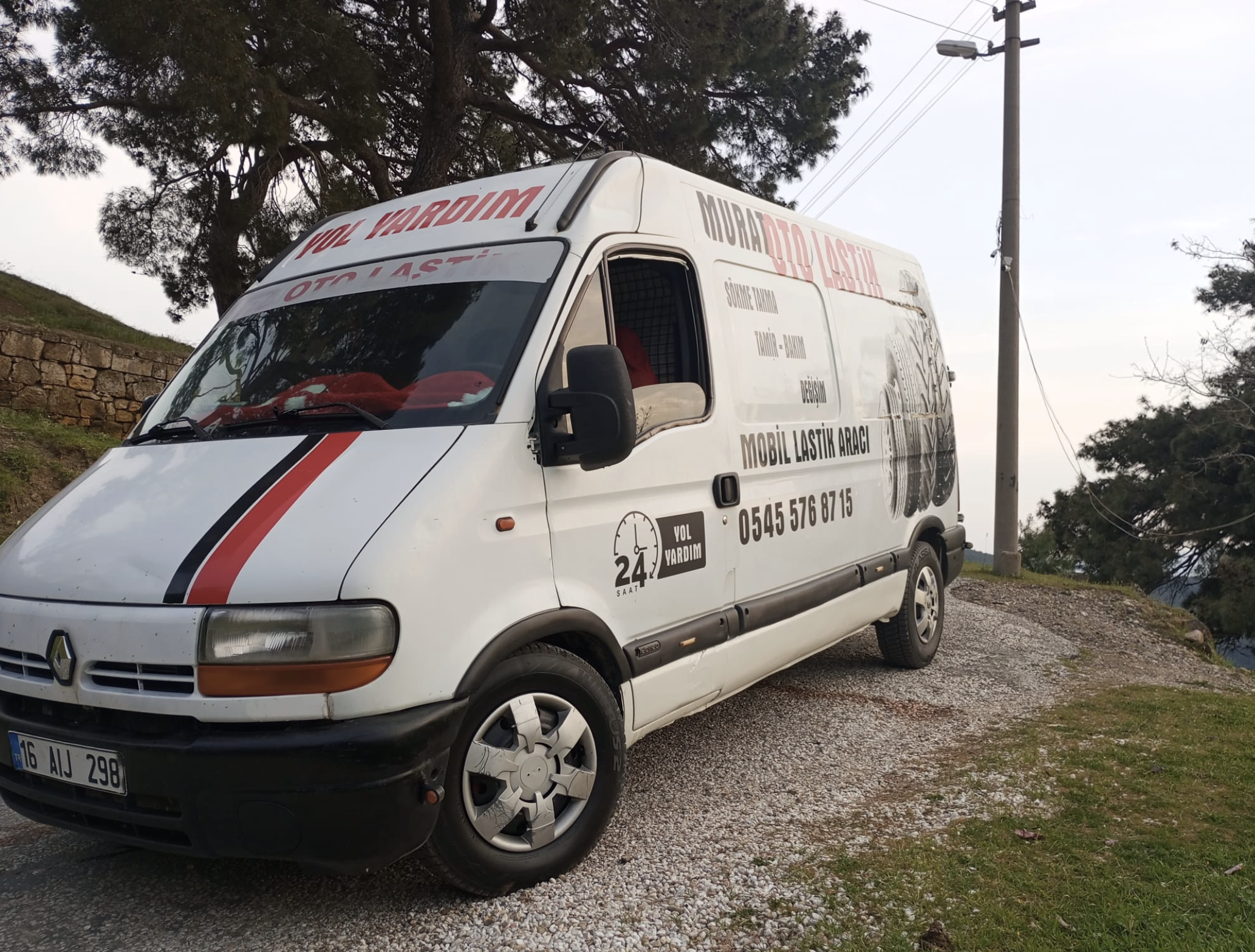 Küçükkuyu Lastik Servis Aracımız - Çanakkale Yol Yardım